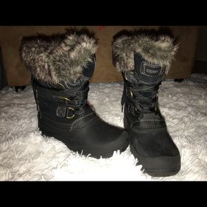 Black Khombu Winter Snow Boots Size 7